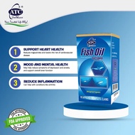 ATC Healthcare Fish Oil 1000mg x 100's Softgel Capsules FDA Approved Supplement for Heart Health Moo