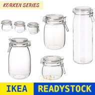 🔵READYSTOCK🟡KORKEN 💯 Original Ikea | Balang biskut Raya / Balang kaca