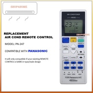 Replacement For Panasonic Inverter Air Cond Aircond Air Conditioner Remote Control (PN-247)