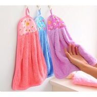Microfiber Hand Washcloth Kitchen Hanging Washcloth/Dish Towel/Multipurpose Dish Washer