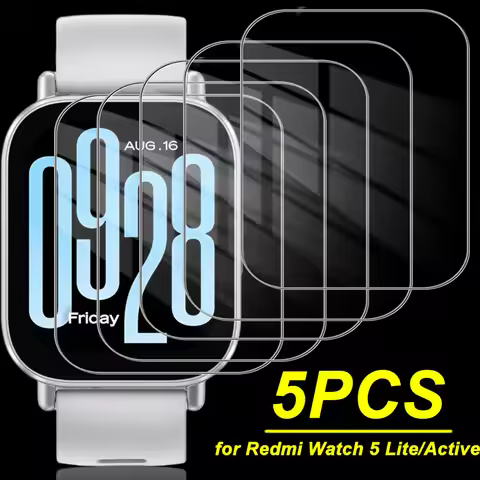 For Xiaomi Redmi Watch 5 Active Watch5 Lite Smartwatch Screen Protectors Tempered Glass For Redmi Wa