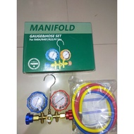 Manifold Gauge Set R134a/R22/R404a/R407C HS-536C
