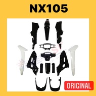 HONDA NX105 COVER SET - BLACK 100% ORIGINAL NX 105 NX105 COVERSET COVER SET KAVER COMPLETE COLOUR PA