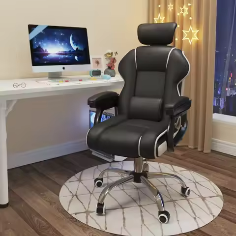Computer Chair Home Gaming Chair Live Streaming Chair Comfortable Sedentary Office Chair College Dor