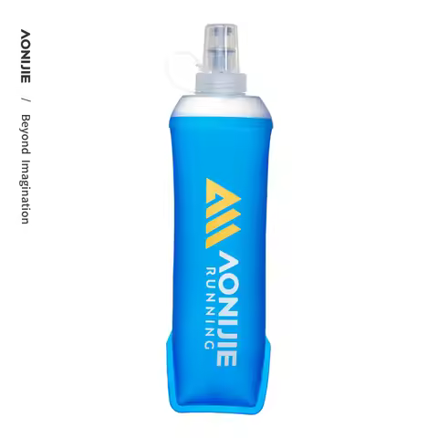 AONIJIE SD71 500ml Outdoor Portable Sports Water Bottle Running Soft Flask Suction Hydration Kettle 