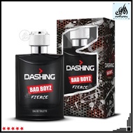 BAD BOYZ FIERCE EDT 100ml - UNISEX Eau De Toilette Long Lasting Perfume By Dashing