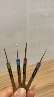韓國模型工具 LINE-MASTER 刻線刀 / 推刀 Chisel 玩具 手作 藝術 美術 高達 改造 工具 二手模型 高達工具 推線 刻線 改件 改造