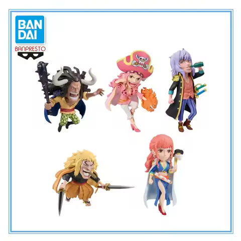 Original BANDAI WCF One Piece PVC Anime Character Model Collection Desktop Decoration Holiday Toys G