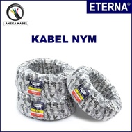 Kabel Listrik Tembaga / Kabel NYM 2x1.5mm 3x1.5mm / Kabel Instalasi Listrik Tembaga Merek Eterna Sup