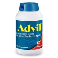 Advil Pain Reliever/Fever Reducer, 200mg Ibuprofen pos3re Pack of 1 Pack (360 ct Each) Advil Pain Re