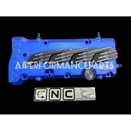 HONDA K SERIES K20 K24 CNC INNOVATIONS BILLET ENGINE VALVE COVER SET ANODIZED BLUE