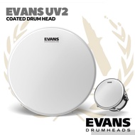 EVANS UV2 Coated Drum Head Tom Batter Drumheads Original