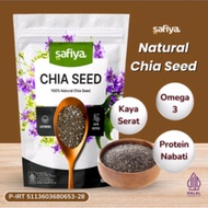 Safiya Organic Chia Seed 70g 250g/ 500g Chia Seed Organic Halal Chia Seeds