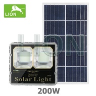 Đèn Pha Năng Lượng Mặt Trời 2 MẮT - 100W 200W 300W - Ngoài trời có chống nước IP66 - Giá xưởng