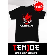CyberPunk 2077 Samurai Logo Black shirt
