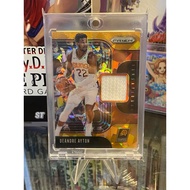 [1ST PICK 2018-CORE MAIN LAKERS] AYTON Panini 2019 Orange Lava Basketball Player Shirt Piece Card (S