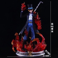 Send on behalf One Piece GK Fantasy Sabo Statue Model Non-Glowing Boxed Figure Gifts