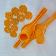 Plastic Putu Mayam Mould Chocolate Cookies Mold Muruku Hand Press Maker/ Acuan Kuih Muruku Putu Mayo