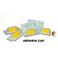 HEPARIN CAP YELLOW INSTOPPER (10 PCS)