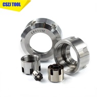 1pc ER8/ER11/ER16/ER20 /ER25/ER32/ER40 A/M/UM Type ER Collet Chuck Nut For CNC Lathe Milling Cutter 