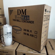 PROMO / TERMURAH THINWALL DM MANGKOK DATAR 300 ML R - 300ML DATAR -500