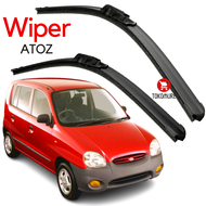 Wiper Mobil Hyundai Atoz Karet Wiper Hyundai Atoz Wiper Depan Mobil Atoz 1 Set Frameless