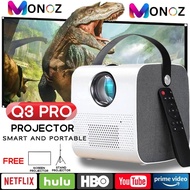 Smart Projector Q3 Pro HD 1080P 4K WIFI Home Projector home theater Projektor cinema