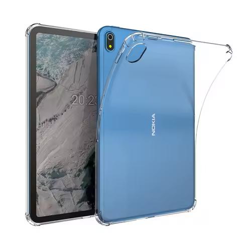 For Nokia T20 Case 2022 10.4" Transparent Air-bags Soft Silicone TPU Protection Shockproof Capa Fund