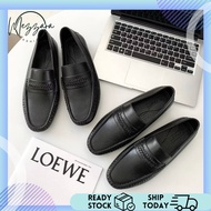 READYSTOCK Mezzara Men Business Shoes Formal Shoe PU Kasut Leleki Formal Hitam SM511