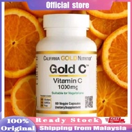CGN Gold C USP Grade Vitamin C 500/1000 mg 60/240 Veggie Capsules