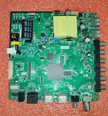 ZP.255E.802R01 wifi network Three and one TV motherboard, physical photo, tested for 45w or 35w