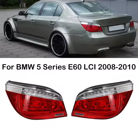 For BMW 5 Series E60 LCI 2008 2009 2010 Car Rear Bumper Tail Lamp Tail Brake Light Back Side Taillig