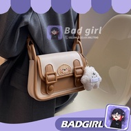 Women's handbag sensi women's crossbody bag with genuine Korean poong bear, beautiful handbag BD777 