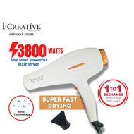 I-CREATIVE Professional Ionic Hair Dryer (3800W)