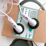 MDR-E0Z1 Premium Old Plug Rare W-Label Earplugs Flat Head Plugs MDR-B114 Super E804 E808 E838