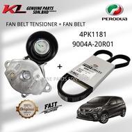 PERODUA FAN BELT+FAN BELT TENSIONER MYVI D20N 1.5 9004A-20R01 4PK1181+16620-0Y061
