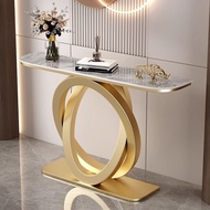 wall facing entrance rock slab foyer table and scenic platform entrance cabinet/console table（Spot g