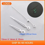 XPSB  High Quality Fit Miyota 8215 8205 ST1612 NH35 NH36 Automatic Movement Rose Gold Watch Hands