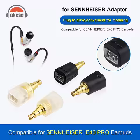 okcsc 0.78 2pin MMCX Female Connector for SENNHEISER IE40 PRO MMCX 0.78 2Pin Adapter