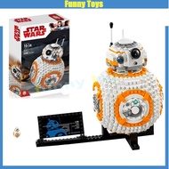 75187,BB-8 Robot,Building Blocks,BB-8 Figure ( 1106+/PCS+ 1/minifigures ) Toys Gifts for Boys