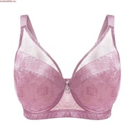 Women's Plus Size Bra Big Size 38/85-50/115 EF Cup Wired Lace Bra