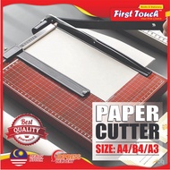 Paper Cutter Wooden Base Metal Steel A4 B4 A3 Paper Cutter Machine Steel Trimmer Cutter Pemotong Ker