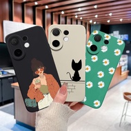 Casing For Vivo V60 V60 Lite V60E 5G Case Luxury Flower Soft Silicone Camera Protection For VivoV60e