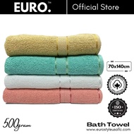 Euro Bath Towel 70x140cm 500g 100% Natural Fine Cotton Highly Absorbent