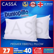 HOT ITEMS [Ready Stock] Dunlopillo Pillow Hollow Fibre Fill Polyester 5 Star Hotel Direct Factory Kilang Bantal  78x48CM
