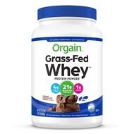 Orgain, Grass-Fed Whey Protein, Clean Whey Protein Powder, Creamy Chocolate Fudge, 1.82 lbs (828 g)