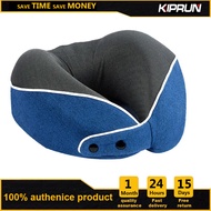 KIPRUN Neck Pillow Portable U-Shaped Travel Pillow Memory Foam Neck Support Adjustable Comfortable Travel Sleeping Neck Pillow