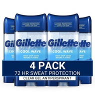 Men Gillette Deodorant Antiperspirant, 72 Hours Antiperspirant Deodorant, Long-Lasting Fresh, Tecnol