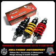 LC135 Y15 Y16 RS150 RSX KINGDRAG MONOSHOCK ABSORBER FOR RACING PERFORMANCE USE HEAVY DUTY ADJUSTABLE