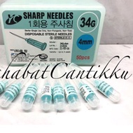 Tm Retail 34g x 4mm Sharp Needle Meso Nano Ultra Needle